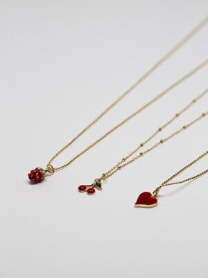 RED necklace