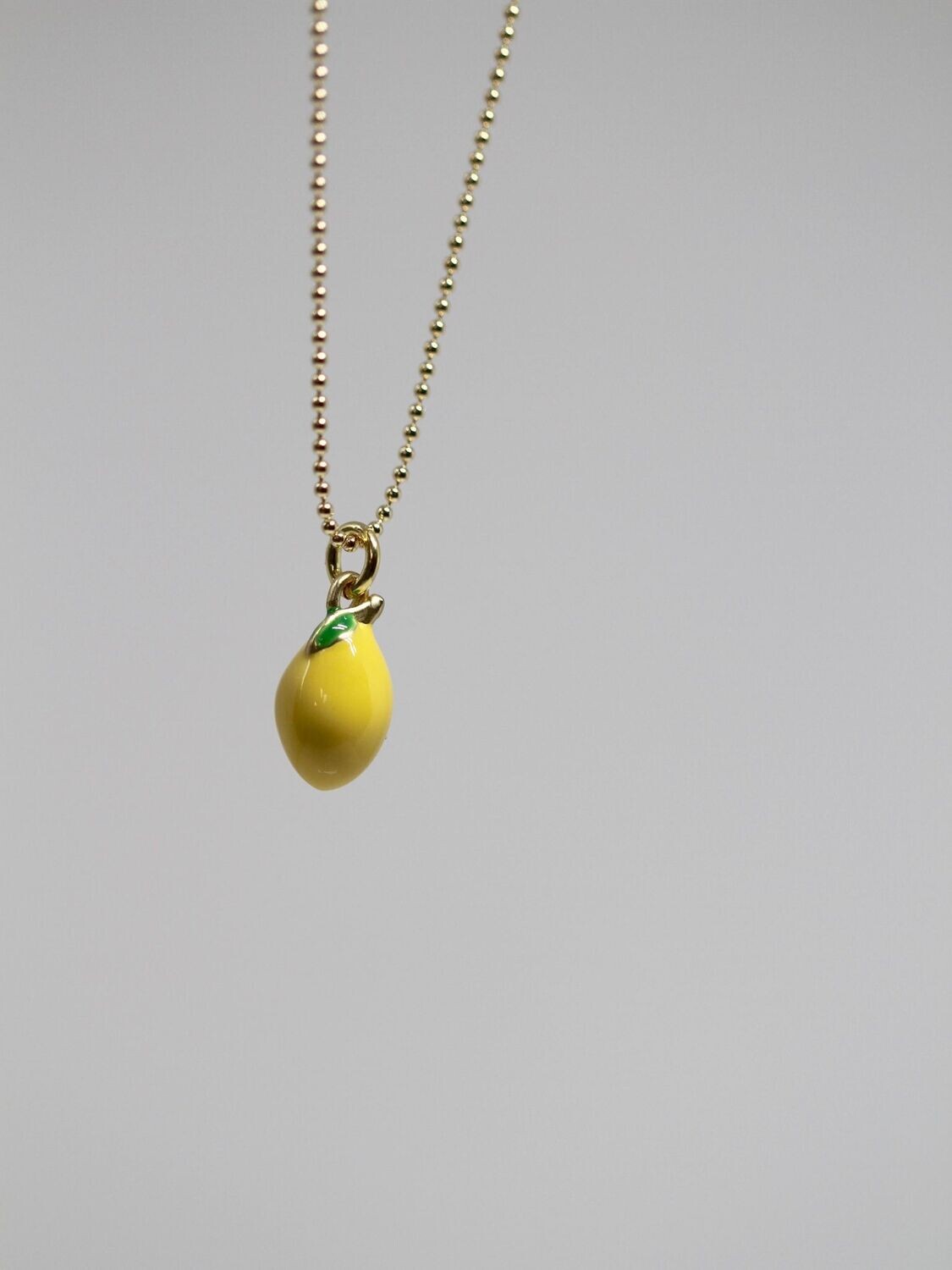 LEMON necklace ***