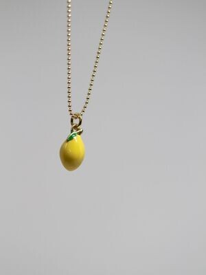 LEMON necklace ***