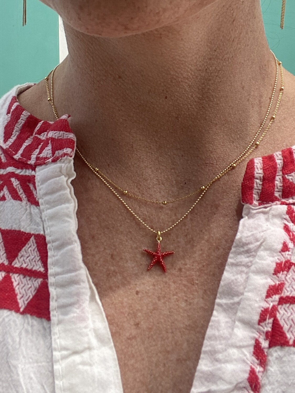 STARFISH necklace ***