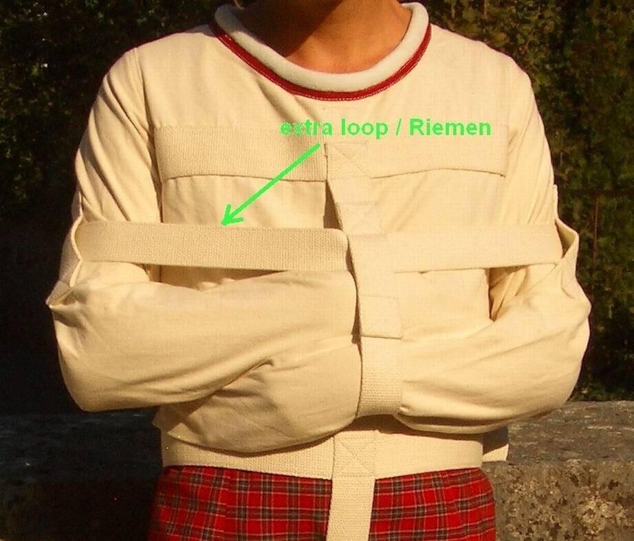 Zwangsjacke straightjacket KB-8118-R bound edition