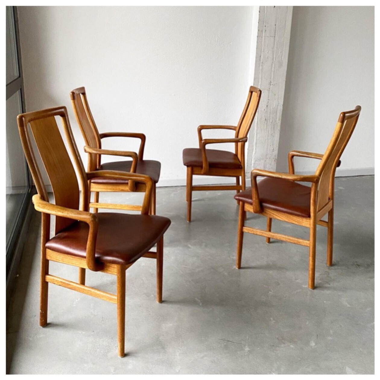 Kai Kristiansen for Schou Andersen Dining Chairs Set