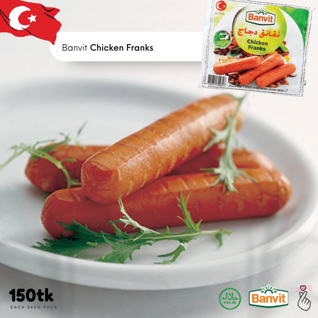 Banvit Chicken Sausages 340g