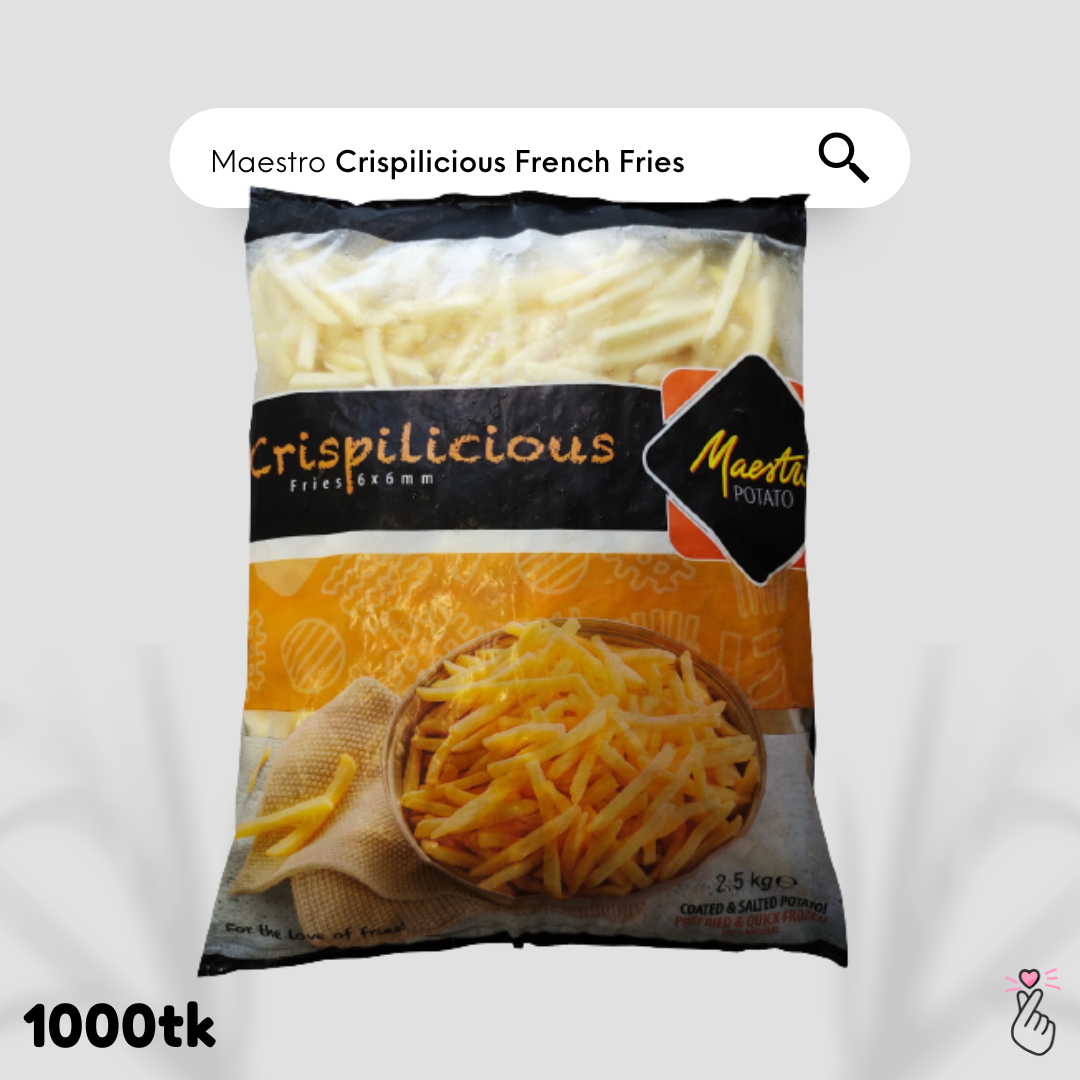 Maestro Crispilicious French Fries - 2.5kg
