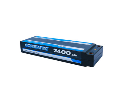 10012 - Batteria Lipo Premium graphene HV 2s stick lcg 7,6 V 7400mAh 138c 56,2wh 268g CORSATEC