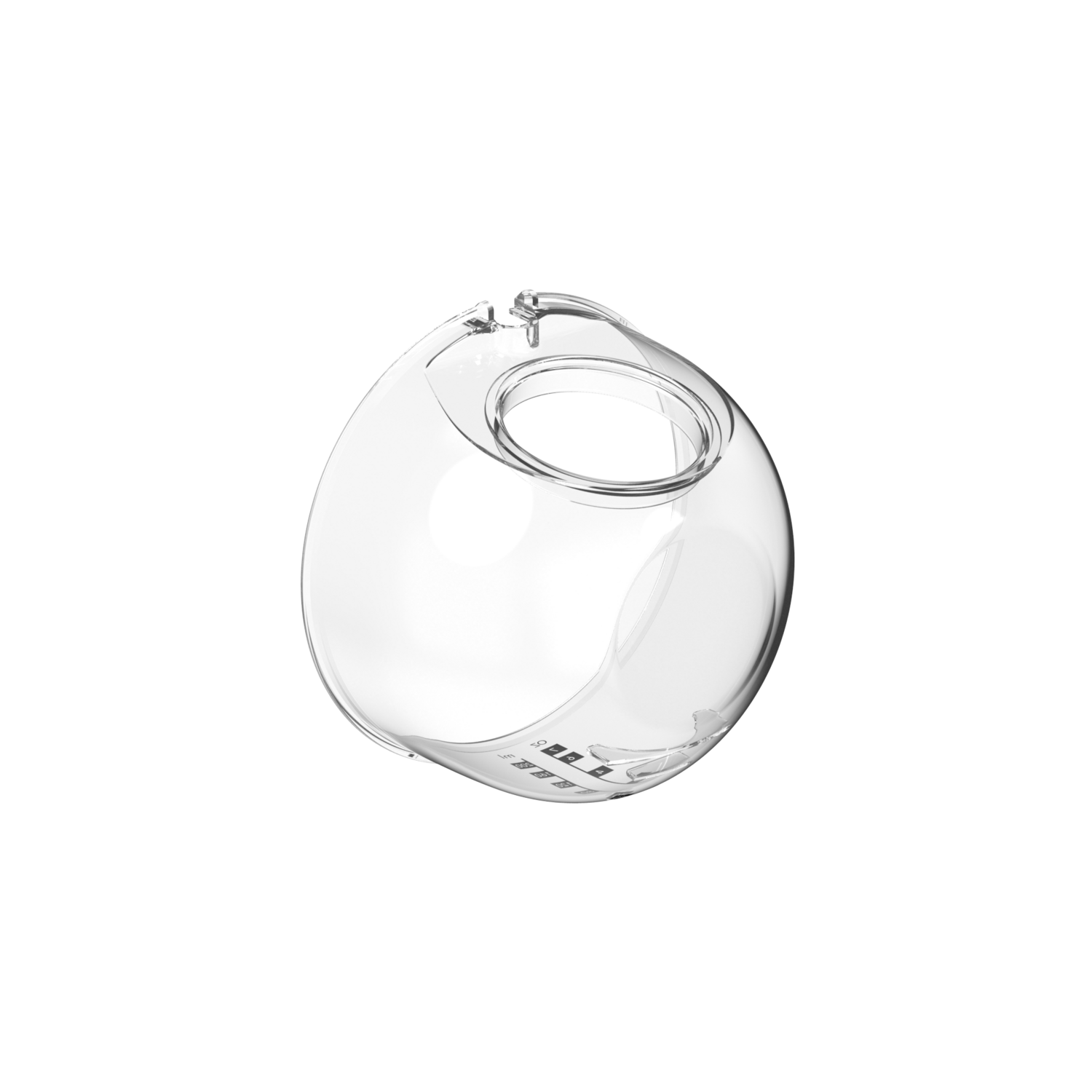 Imani Clear Cup Shell