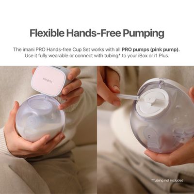 imani pro handsfree cup set (set of two)