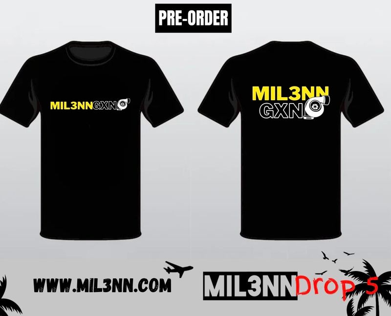 MIL3NN SUTUTU TEE MIL3NN SUTUTU TEE