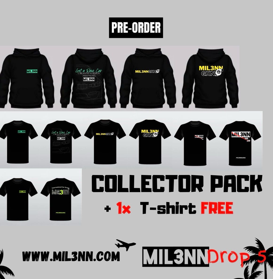 MIL3NN COLLECTOR PACK DROP 5