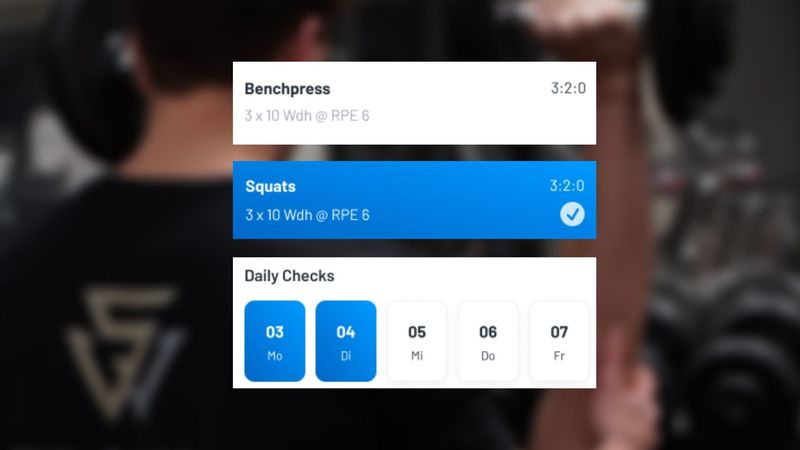 Online Trainingsbetreuung