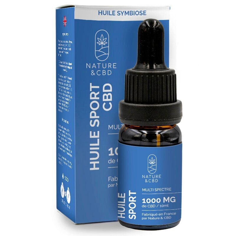 HUILE SPORT CBD SYMBIOSE