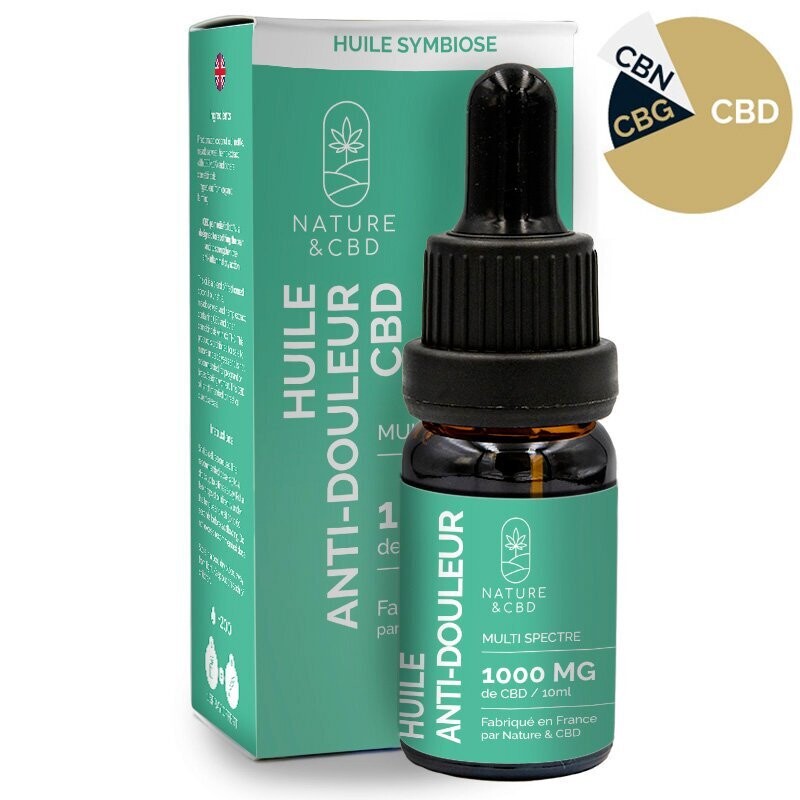 HUILE ANTI-DOULEUR CBD SYMBIOSE