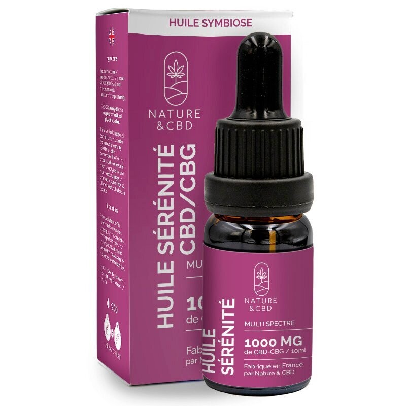 HUILE SERENITE CBD SYMBIOSE