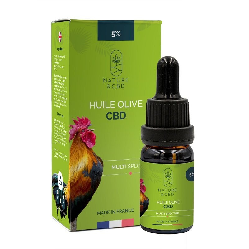 HUILE OLIVE CBD 5%