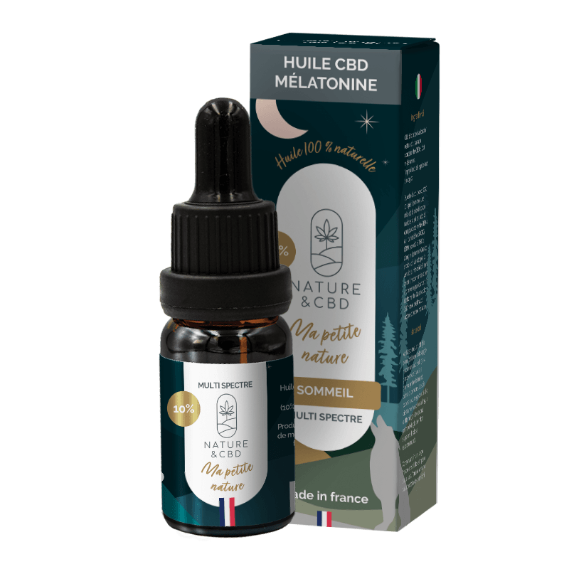 HUILE CBD MELATONINE 10%