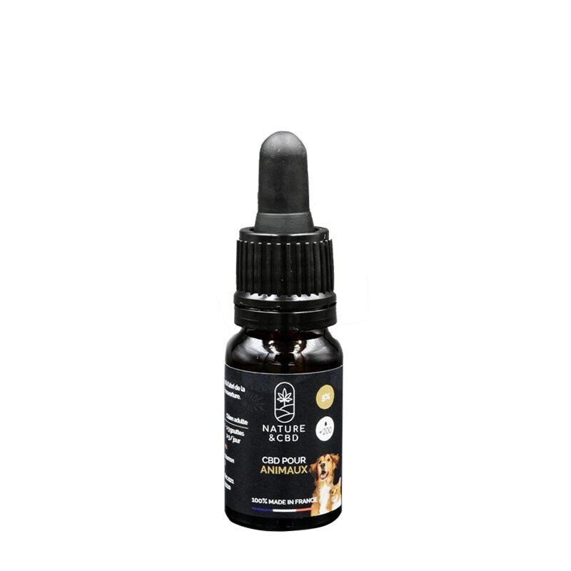 HUILE ANIMAUX CBD 5% 10ML
