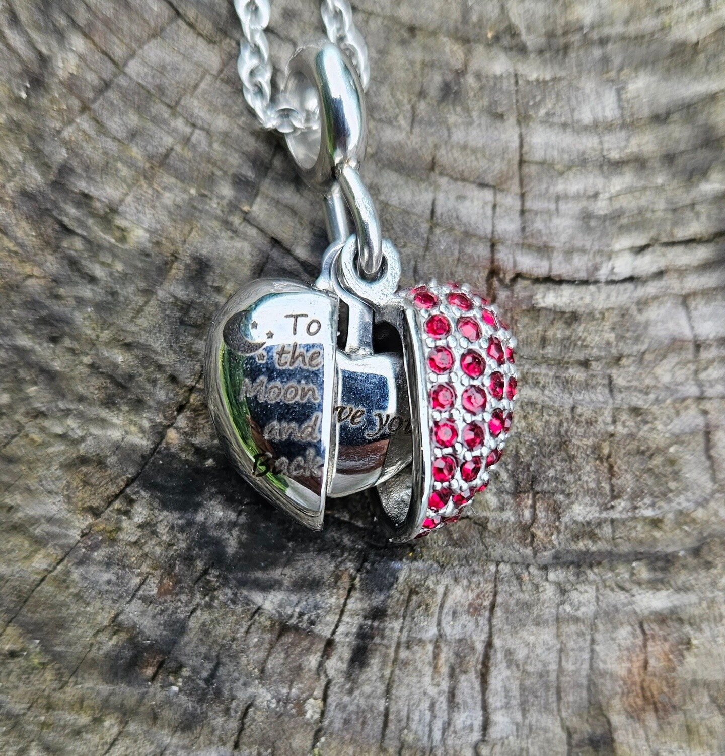 Mini Urne Herz to the moon Sortiment, Farbe: Rot