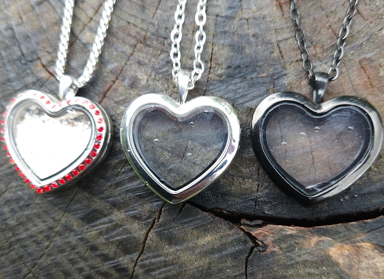 Mini Urne Herz Transparent Sortiment