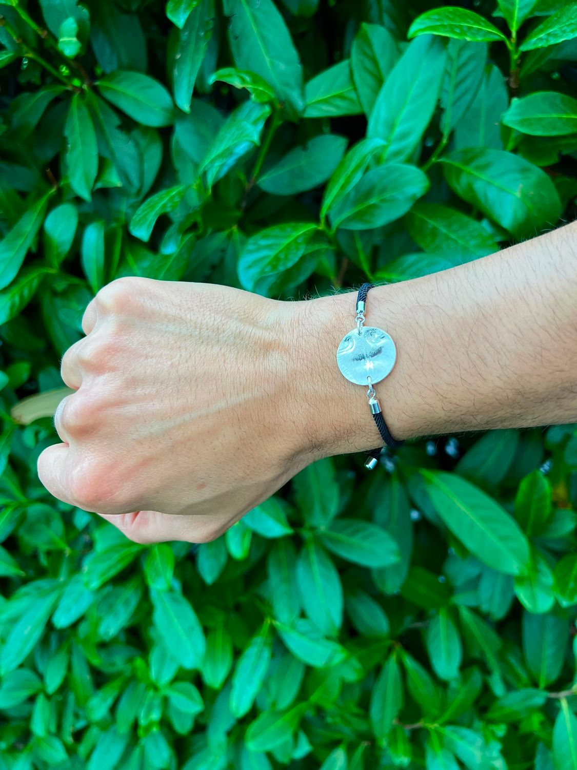 Armband mit Pfoten- oder Nasenabdruck in silber oder bronze Ihres geliebten Haustiers