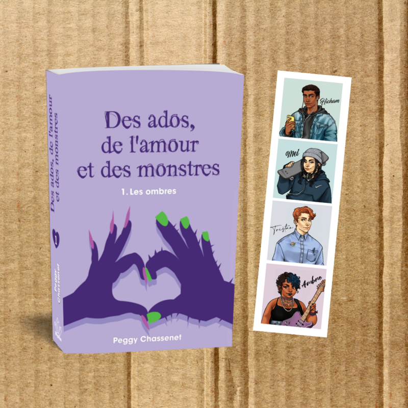 Des ados, de l'amour et des monstres - 1 - Les Ombres (+ Marque-page)