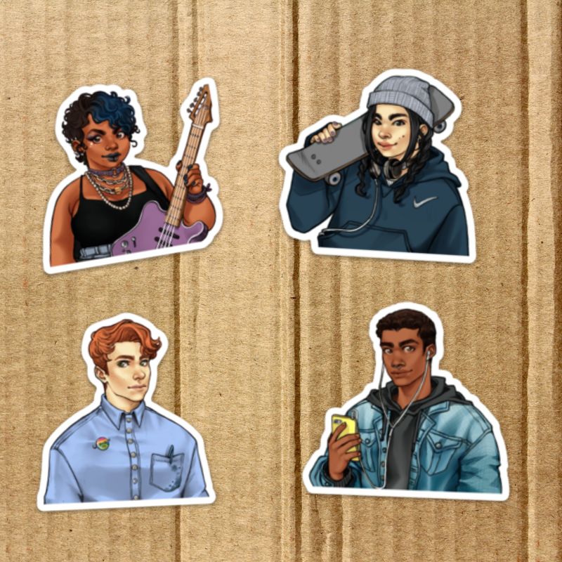 Sticker au choix