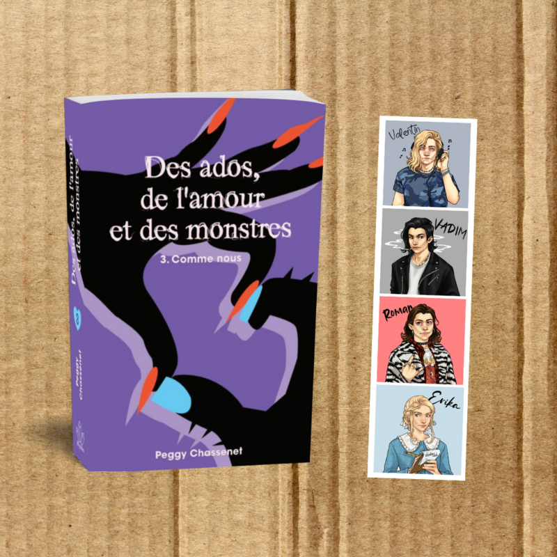 Des ados, de l'amour et des monstres - 3 - Comme nous (+ Marque-page)