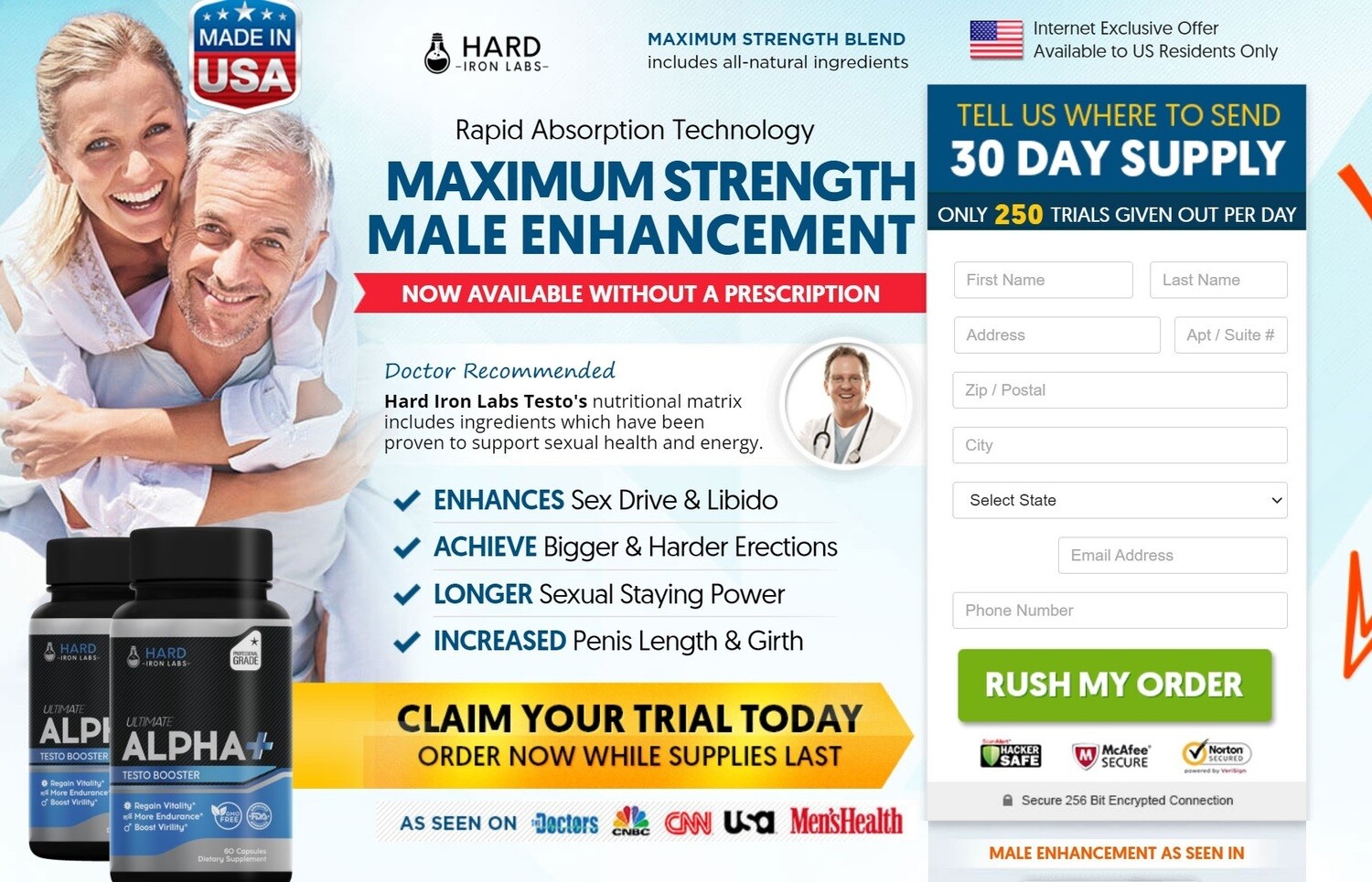 Ultimate AlphaX Male Enhancement Reviews, Benefits &amp; Price For Sale In USA