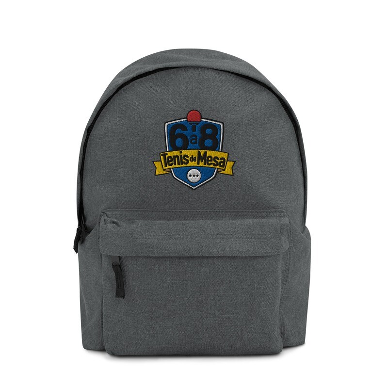 Mochila con bordado 6 a 8
