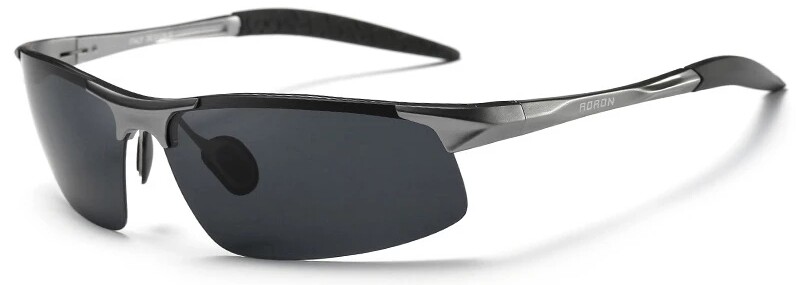 Marken-Designerbrille Alu-Magnesium Black Marken-Designerbrille Alu-Magnesium Black