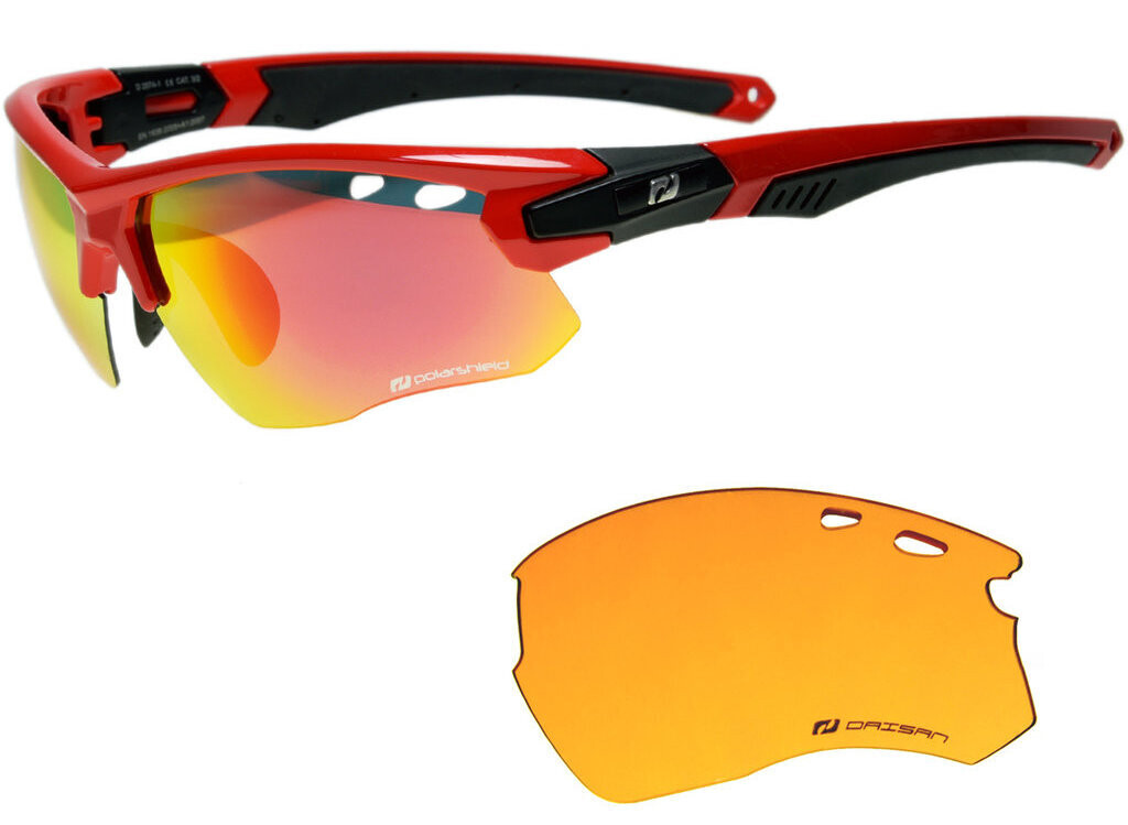 DANA Sportbrille 2074 rot glänzend