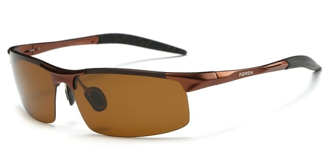 Marken-Designerbrille Alu-Magnesium Bronze Marken-Designerbrille Alu-Magnesium Bronze