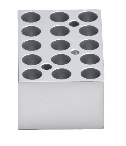 Block, 15 x 1.5 ml, for heated lid