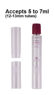 5-7ml blood tube adapters, 8/pk