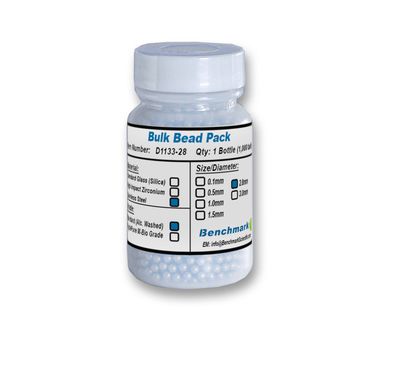 Bulk  Beads, Stainless Steel, 2.8mm, alcohol washed, 1,000/pk