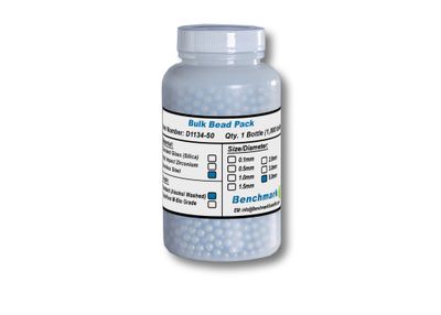 Bulk Beads, Stainless Steel, 5.0mm, alcohol washed, 1000/pk