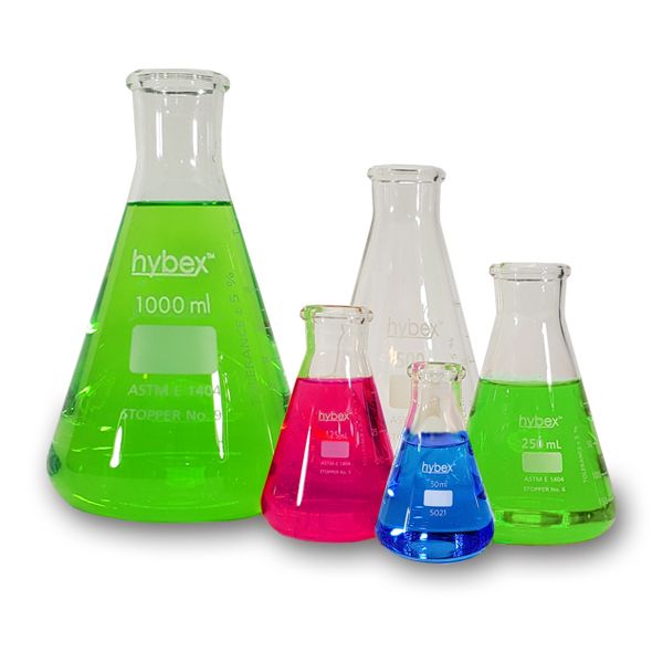 hybex™ Erlenmeyer Flasks