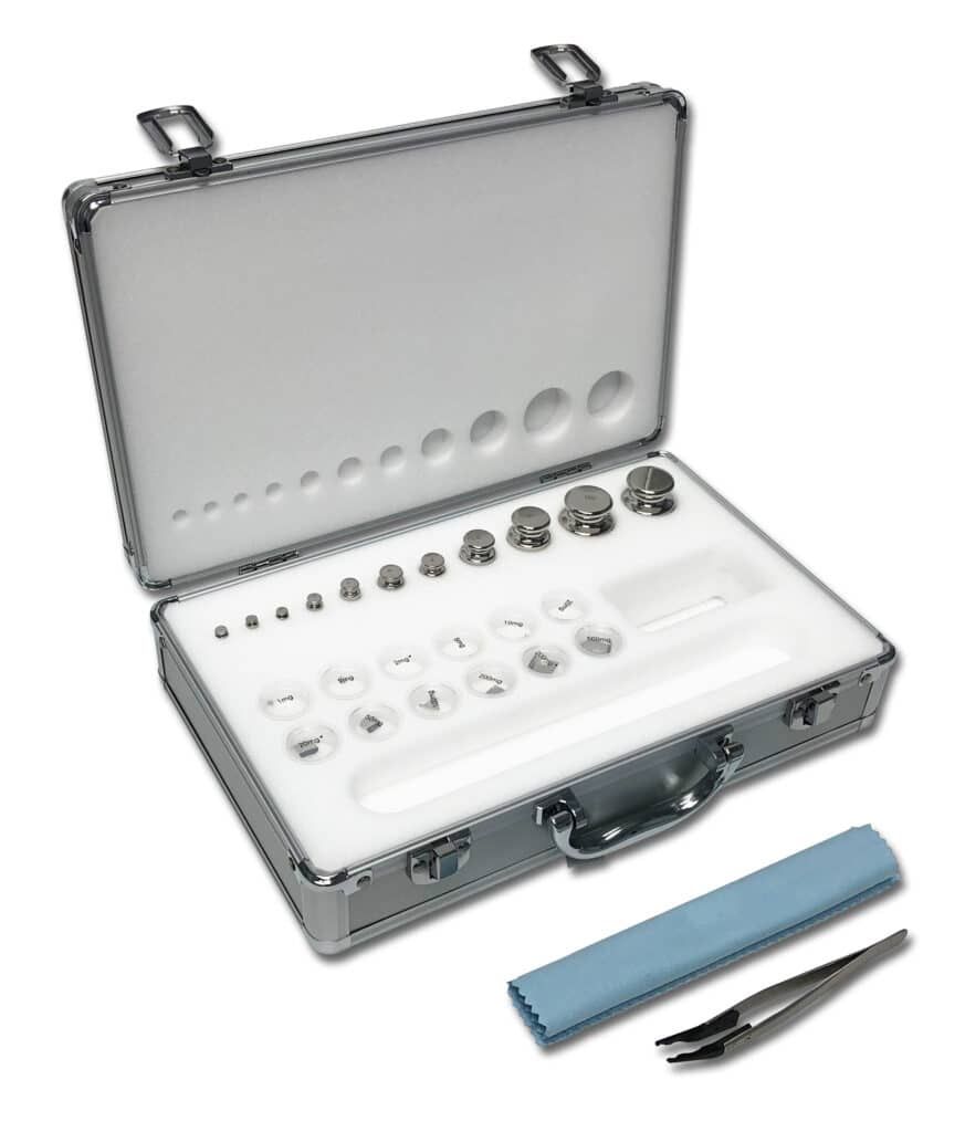 Accuris™ Class M1 Calibration Weight Set, 21 pcs: 1mg to 100g