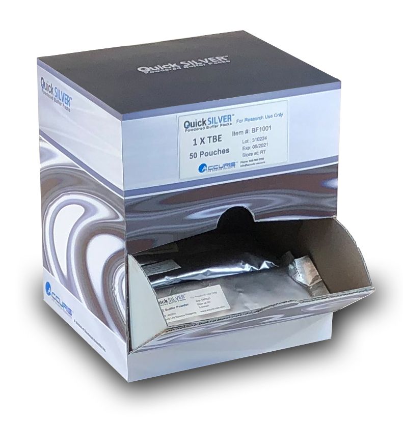 Accuris QuickSilver™ Powdered Buffer Packs
