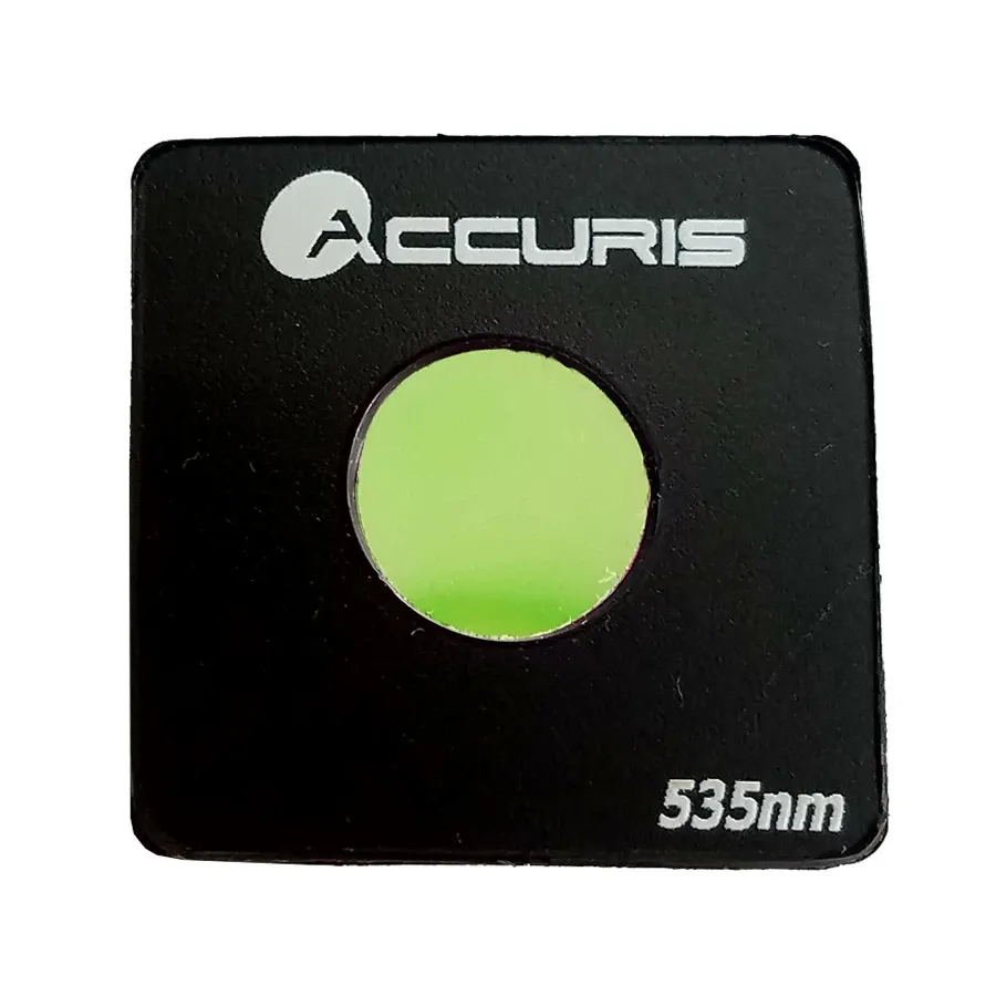 SmartDoc band pass filter, 535nm, for imaging Green Stains on UV transilluminator