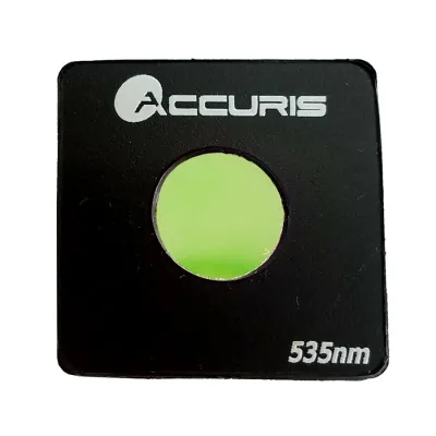 SmartDoc band pass filter, 535nm, for imaging Green Stains on UV transilluminator