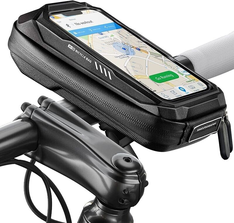 waterproof bike frame bag bicycle phone holder Eva Handlebar Bag Bike Pouch