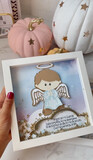 Angel De La Guarda Frame, Angel De La Guarda Oracion, Guardian Angel Prayer, Angel De La Guarda Gift, Mom to Be Gift, Nursery Room Decor, Baby Shower Gift,