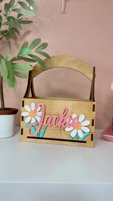 Rustic Basket, Mothers Day Gift, Gift Basket for her, Easter Basket