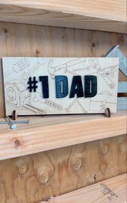 Father's Day Gift, Husband's Gift, Dads Tools, Working Tools, Coloring Activity