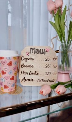 Valentines Day, Cafecito Bar Menu, Viva el amor, Olla De Barro Decor, Talavera Print, Cafecito Decor