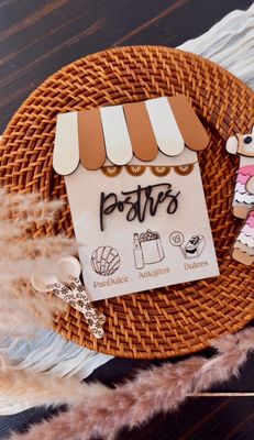 Postres Sign, Papel Picado Decor, Food Label Signs Cielito Lindo Baby Shower Theme, Mexican Wedding, Pan Dulce Mexico, Dessert Sign