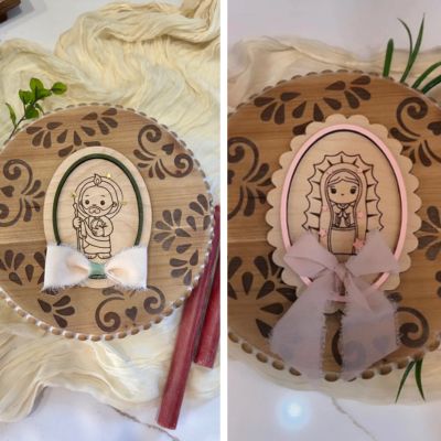 Baptism Favors, Virgen De Guadalupe Gift, Baby Shower Gift, Catholic Gift, Catholic Home Decor, Nursery Room Decor, Recuerdos para Bautizo