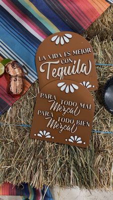 Spanish Signs, Cocina Mexicana, Housewarming gift, Tequila Shots, Talavera, Mexico Art, Cositas Bonitas, Tequila, Boda Mexicana, Mezcal