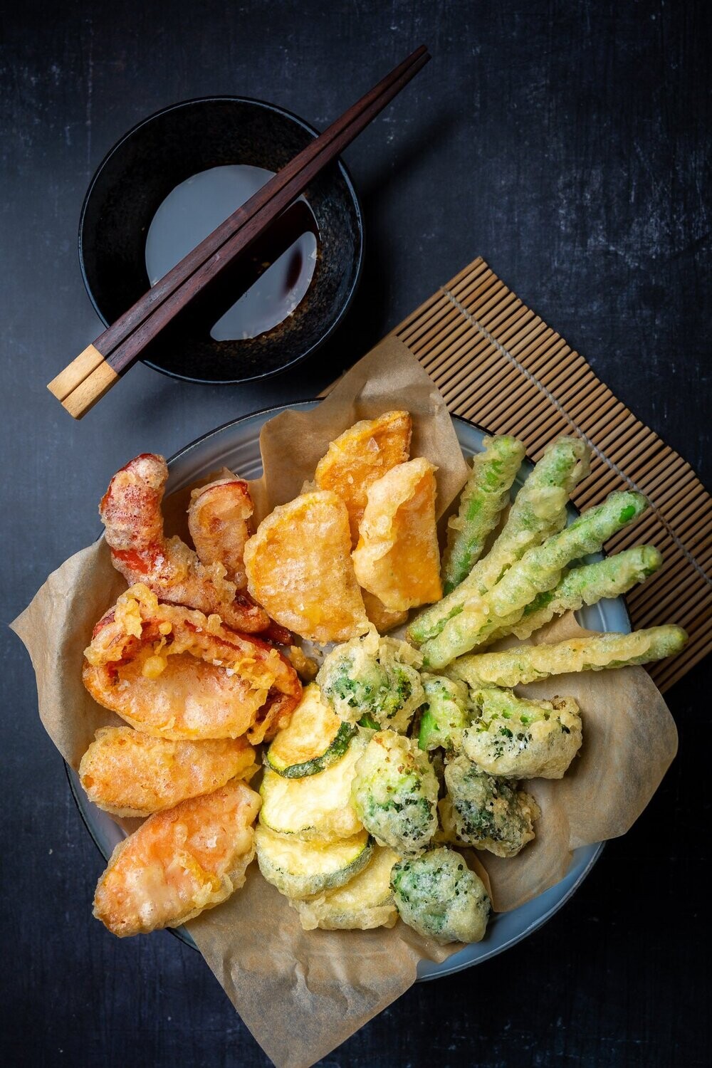 Mixed Vegetables Tempura (Vegan)