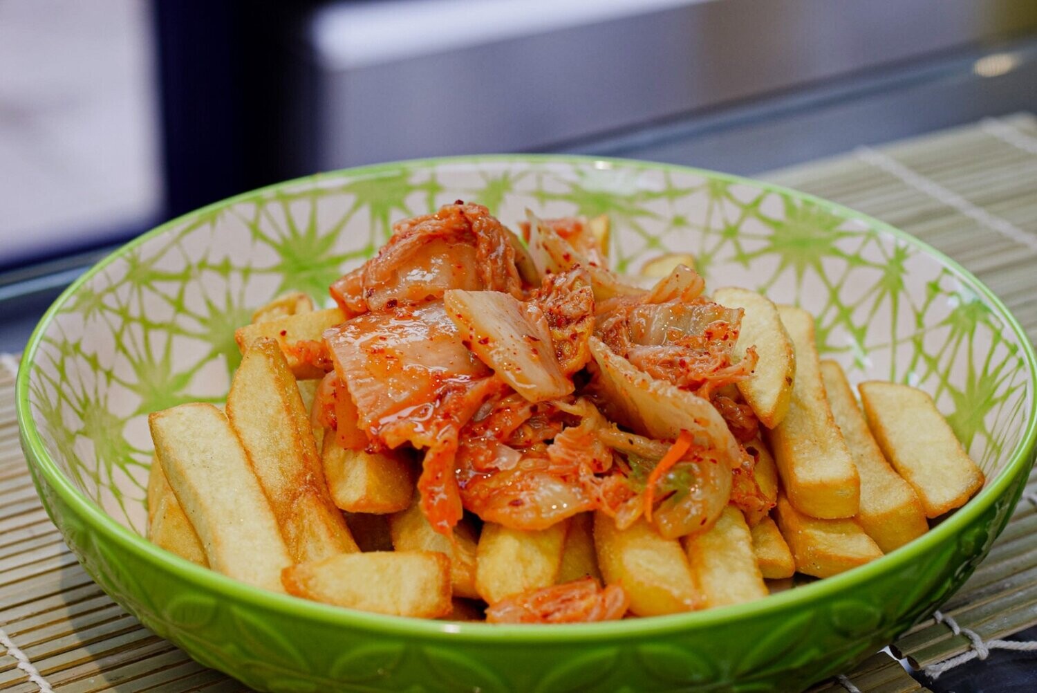 Kimchi Fries (Vegan)